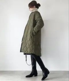 杏*様 【美品】エマテイラー キルティングコートとフレアマウンテンパーカーのセッ