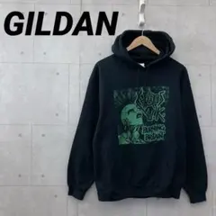 GILDAN ギルダン CHAOS U.K. カオス パーカー バンド M 黒