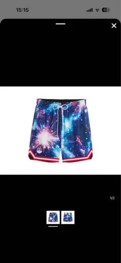 PUMA x Pokemon Mewtwo Shorts PUMA Blackのサムネイル