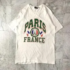 希少デザイン stussy ステューシー paris Tシャツ ホワイトのサムネイル