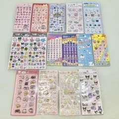 キャラクターシールセット たまごっち キティ マイメロ すみっコ ミッフィー 他