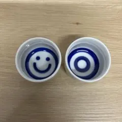 mk800様 専用おちょこ２つセットスマイリー1つ　ターゲット1つ