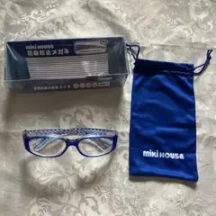 Miki House 子供用メガネ 青 3-7歳