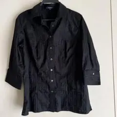 チェック柄５部丈シャツ