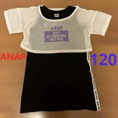ANAP KIDS ワンピース&半袖トップス　120のサムネイル
