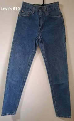 Levi's USA製 610 0217 ハイウエストデニム W27 L32