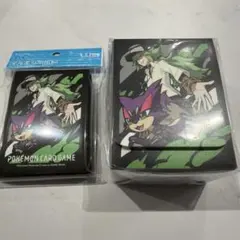 ポケモンカードゲーム デッキケース デッキシールド セット N&チョロネコ