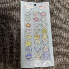 サンリオ　シナモロール　おはじき風シール　24ピース