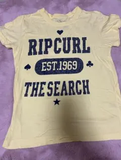 古着 レディース 黄色 半袖 Tシャツ Lサイズ