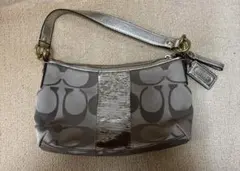 COACH シグネチャー ショルダー ハンドバッグ H1176-F17714