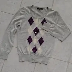 【ユナイテッドアローズ】ウール100％カーディガン