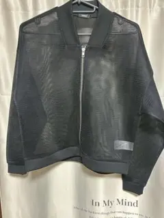 MURUA メッシュブルゾン ブラックのサムネイル