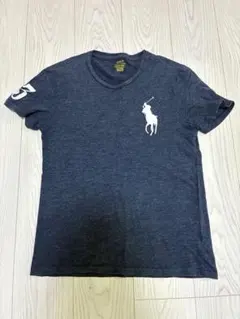 半袖Tシャツ メンズ ポロラルフローレン ダークグレー ビッグポニー ブランド