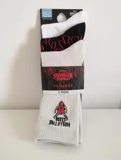 Primark Stranger Things ソックス 3足セット