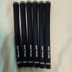 Golf Pride ゴルフグリップ 6本セット　ミッドサイズ　ラインなしのサムネイル