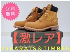 ティンバーランド ブーツ 24karats コラボ 26.5 イエローY1119 Timberland ティンバーランド ブーツ メンズ レディース 6インチ