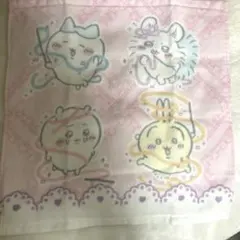 ちいかわ しまむら リボン キャラクタータオルハンカチ 1枚のサムネイル