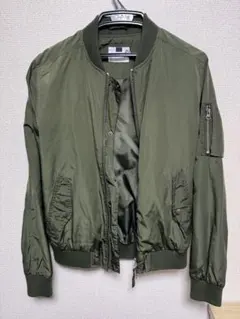 MA-1スタイル オリーブグリーンジャケット