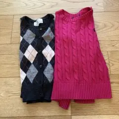 ラルフローレン　組曲　オンワード　110 ニット　セーター　カーディガン