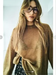 完売SHISHIKUI Knit Cami O BROWN ニットキャミ - メルカリ