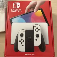 Nintendo Switch 有機ELモデル ホワイト/ブラック　極美品