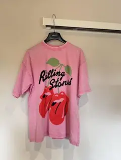 Rolling Stones ピンク Tシャツ