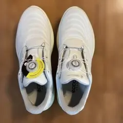 カズちゃんさん専用。ECCO ゴルフシューズ BOAフィット ホワイト