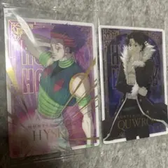 HUNTER X HUNTER ウエハース SP24 26 クロロ ヒソカ 2点