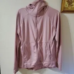 ワークマン クールuvサンシェードパーカー Mサイズ ピンク