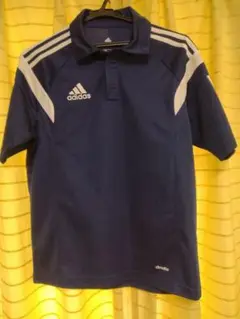 adidas ネイビー ポロシャツ climalite