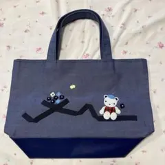 【廃盤品】familiar ファミリア トートバッグ デニムバッグ デニムバッグ｜ファミリア公式オンラインショップ | ファミリア公式サイト