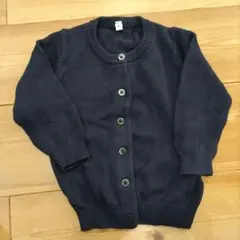 ネイビー カーディガン サイズ80