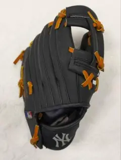 Wilson ニューヨークヤンキースマーク　グローブユーズド品　子供（キッズ）