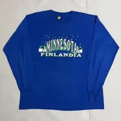スクリーンスターズ USA製 90s「ミネソタ・フィンランディア」Tシャツ XLのサムネイル
