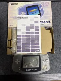 ゲームボーイアドバンス ミルキーブルー ジャンク品