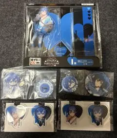 タイトーくじ 桜ミク KAITO フリューくじ アクスタ　缶バッジ　セット　。