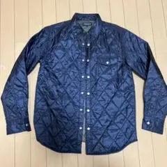 ネイビー キルティングジャケット