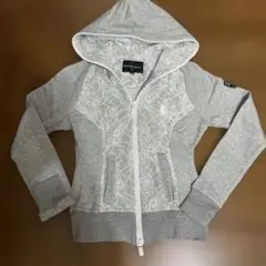 Dartin Bonaparto グレー フルジップフーディ S