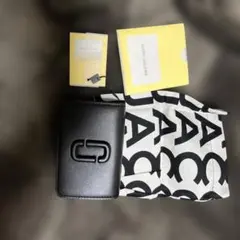 Marc Jacobs ブラック レザー カードケース