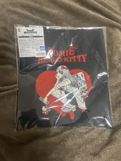 エニマイくじ 富江×ハローキティ C賞　トートバッグ 黒　伊藤潤二　サンリオ