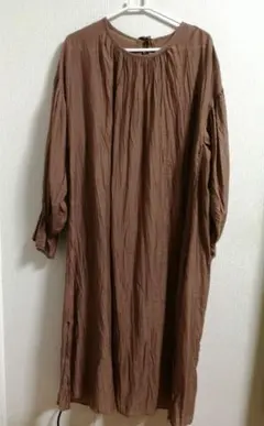 【美品】Kastane ロングワンピース ブラウン Fサイズ