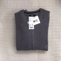 ジップカーディガン