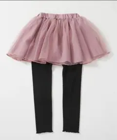 devirock ボリュームチュール 10分丈 スカッツ ダスティピンク100