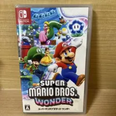 【美品】Switch スーパーマリオブラザーズ ワンダー
