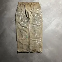 カーハート carhartt ダブルニー ペインターパンツ　ペンキ飛び　USA製
