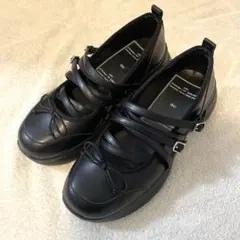 GU ジーユー メリージェーンシューズ by rokh ブラック S