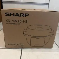SHARP HEALSIO KN-MN16H-B 本体 新品未開封】SHARP ヘルシオ KN-MN16H-B ブラック - メルカリ