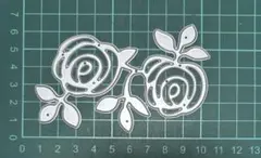 カッティングダイ◌Flower frame - メルカリ
