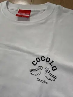 ほぼ未使用 COCOLO ホワイト Tシャツ