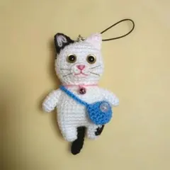 あみぐるみ ぽけーっと待ちぼうけ☺︎グリーンなコロ三毛ちゃん